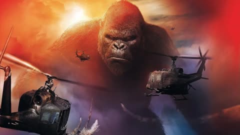 KONG vs GIANT SQUID - Fight Scene - Kong: Skull Island (2022) Movie Clip HD