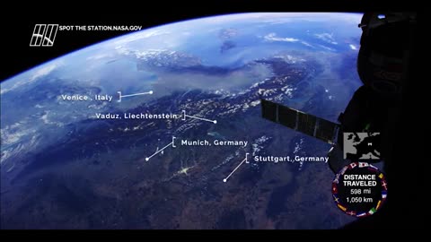 Europe's Enchantment in 4K MXF from Space | Journey Through Europe's Majesty: #nasa
