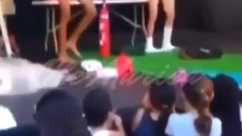 They did WHAT in front of children?