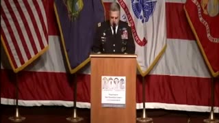 General Mark Milley HYBRID ARMY & LITTLE GREEN MEN SPEECH 2016