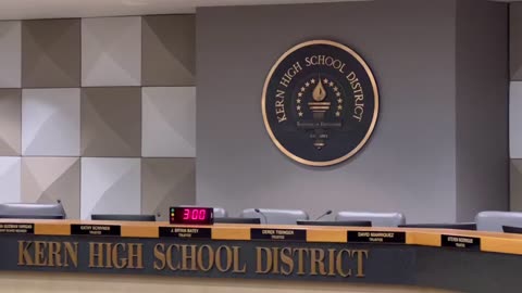 Live - Kern High School District Board Meeting