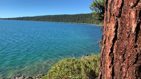 Central Oregon – Paulina Lake “Grand Loop” – Vibrant Glitter – 4K