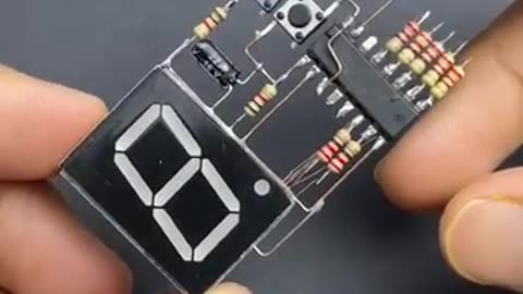 How to make led digital counter