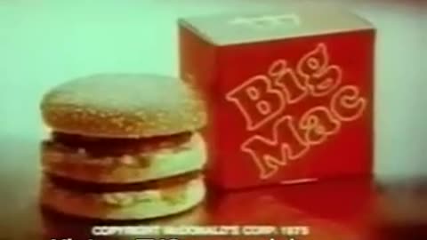 1975 McDonalds Commercial