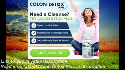 Have a healthy digestive system with VitaPost Colon Detox Plus!