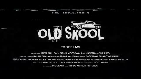 Old school | Sindhu moose Wala | new song