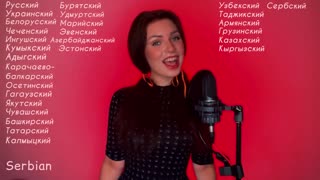 Katyusha Song In 40 Languages- Alisa Supronova