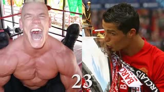 John Cena Vs Cristiano Ronaldo Transformation 2018 _ Who is Better_