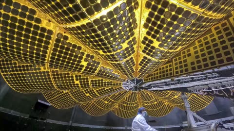 NASA’s Lucy Mission Extends its Solar Arrays