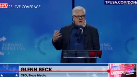 GLENN BECK SPEECH UNCENSORED AND UNCUT FROM LIVE AT AMERICA FEST. 31 mins.