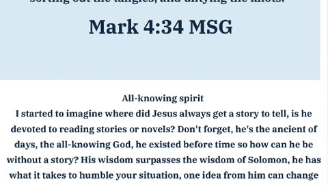 All-knowing spirit of God