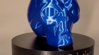 3D Printed Alien Skull
