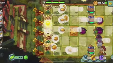 Plants vs Zombies 2 Lost City - Day 27