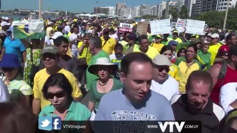 VTV NOTICIAS: BRASIL PROTESTAS
