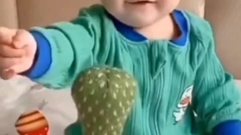 Kids reaction on dancing cactus 🌵🤣