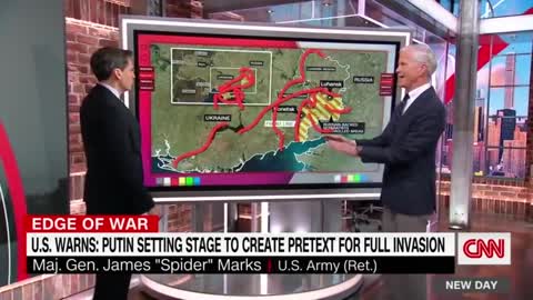 Ret. Maj. General James “Spider” Marks down possible invasion tactics of Russia- NEWS OF WORLD 🌏