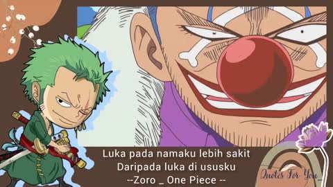 QUOTES ZORO _ Quotes Anime _ One Piece