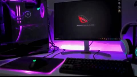 A demon 😈 gaming set-up