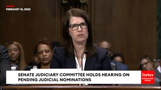 SHOCK- Biden Judicial Nominee Won't Answer Lindsey Graham Question About Sex Offender Registry