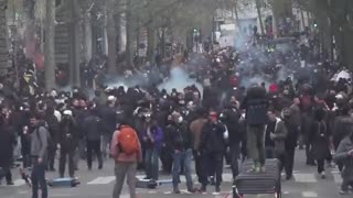 6 aprile Tensione a Parigi
