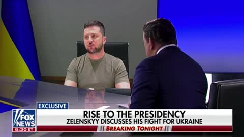 Zelenskyy Asked About Azov Battalion Reportedly Shooting POW’s by Fox's Bret Baier