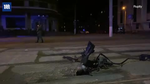 Car bomb detonates' in central Luhansk near Joint Ceasefire Mission