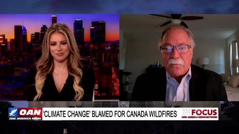 IN FOCUS: Gregory Wrightstone on Canada Fires "Climate Change" Narrative - OAN - Alison Steinberg