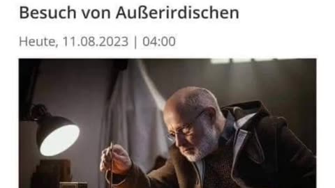 So werden wir verar….. jetzt kommen sie mit außerirdischen