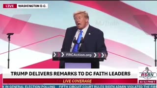 Donald Trump Shouts out Jim Caviezel - Gods Children are Not For Sale!