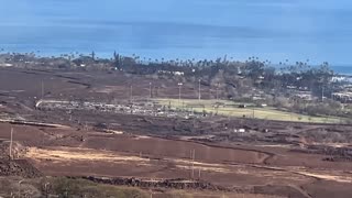Lahaina Fire - Never Before Seen Footage from Highest Point