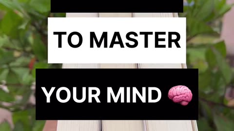 Books to master your mind 📚
