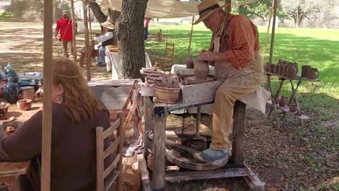 Texas Independence Festival Pottery Maker