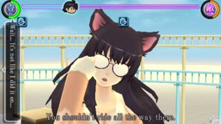 Bakemonogatari Portable - Episode 5 Tsubasa Cat