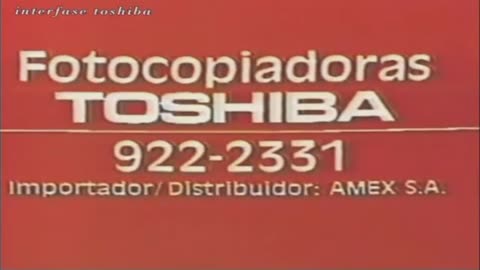Fotocopiadora Toshiba - Vieja publicidad