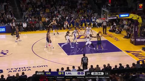Los Angeles Lakers vs Golden State Warriors Full Game Highlights | March 16, 2024