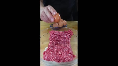 Sandwich with Meatballs making