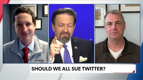 Should We All Sue Twitter? Kurt Schlichter & James Lawrence join Seb Gorka