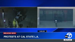Breaking: UCLA Student Protesters Barricade Building 6-12-2024