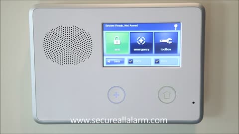 How to arm and disarm your 2gig alarm panel