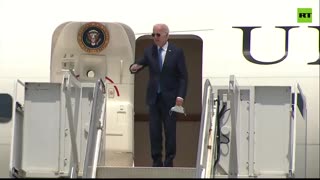 Joe Biden Departs Delaware