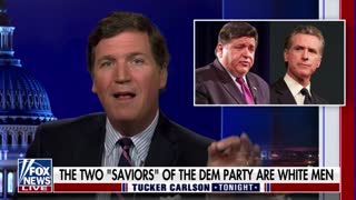 Tucker Carlson on how JB Pritzker and Gavin Newsom seem to believe they can replace Biden