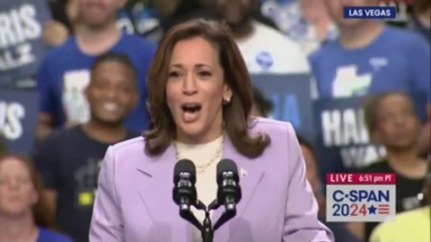 Kamala: The Courts Are Gonna Jail Trump 0:32