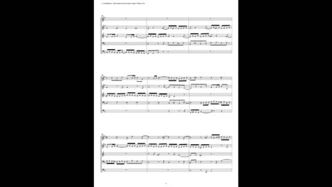 J.S. Bach - Well-Tempered Clavier: Part 2 - Fugue 17 (Brass Quintet)