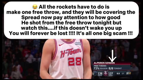 Rigged Houston Rockets vs Utah Jazz | if you doesn’t wake up from this you’ll forever stay sleep