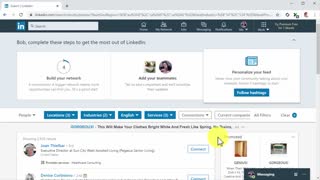 Using Search to Find and Connect With Leads - LinkedIn