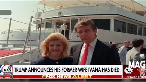 PRAY FOR DONALD TRUMP" HIS EX-WIFE IVANA TRUMP JUST DIED