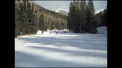 Two Skiers Slam Into Each Other And Then The Cameraman