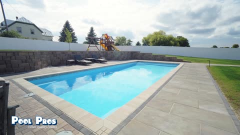 River Pools R36 Fiberglass Pool by Pool Pros in Appleton, WI