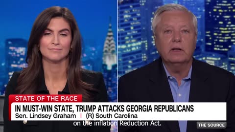 Lindsey Graham weighs in on Trump’s attack on GOP governor