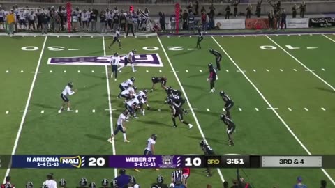 Weber State vs Northern Arizona Highlights IN College Football Week 6 | 2023 College Football